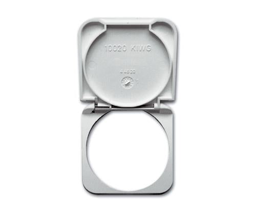 Inprojal Klappdeckel rückfedernd glatt/silber hochglänzend