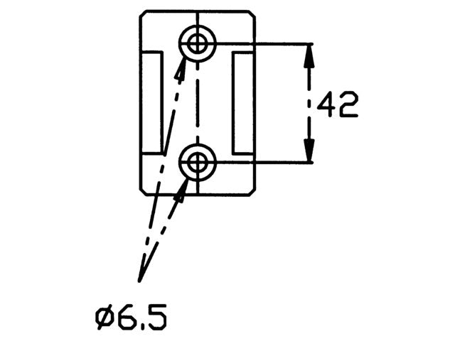 Ultraflex AV 3024 Lukenheber - Hub 300 mm (12") - 24 V