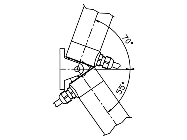 Ultraflex AV 3024 Lukenheber - Hub 300 mm (12") - 24 V