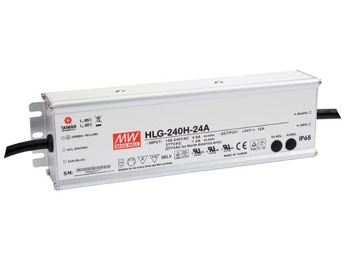 Meanwell trafo IP65 240W-24V