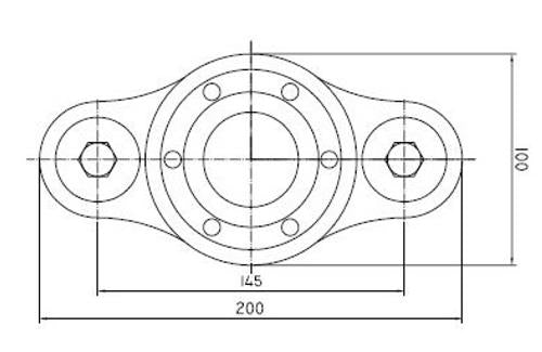 Aquadrive Axiallager B10 für CVB05/10/15/21