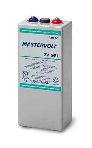 6x MVSV 420Ah GEL 2V, inclusief 1x verpakking