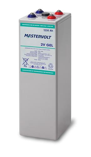 24x MVSV 1250Ah GEL 2V, inclusief 2x verpakking