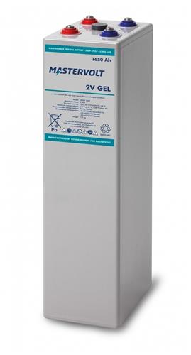 24x MVSV 1650Ah GEL 2V, inklusive 4x Kästen