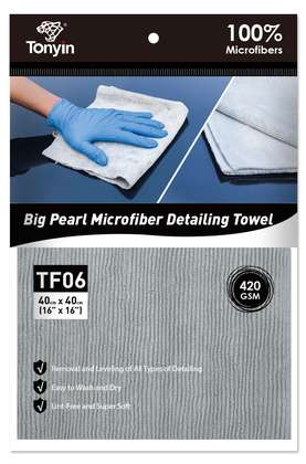 Tonyin Mikrofasertuch zur Politurabnahme – 420 GSM