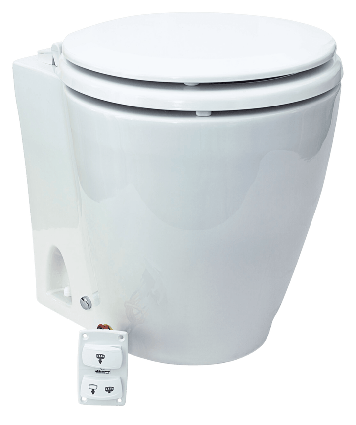 Albin Pump Marine-Toilette Design leise elektrisch 24 V