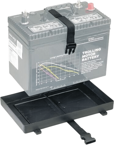 Attwood Batteriehalter mit Gurt klein