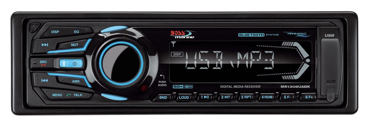 Boss Audio Marine Radio MR1308UABK schwarz