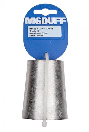 MGDuff Anode für Hutmutter Zink Welle ø45mm