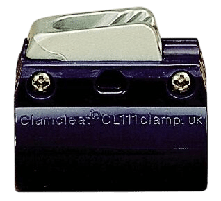 Clamcleat Trimklemme für Surfgabelbaum Aluminium 3-6 mm CL244