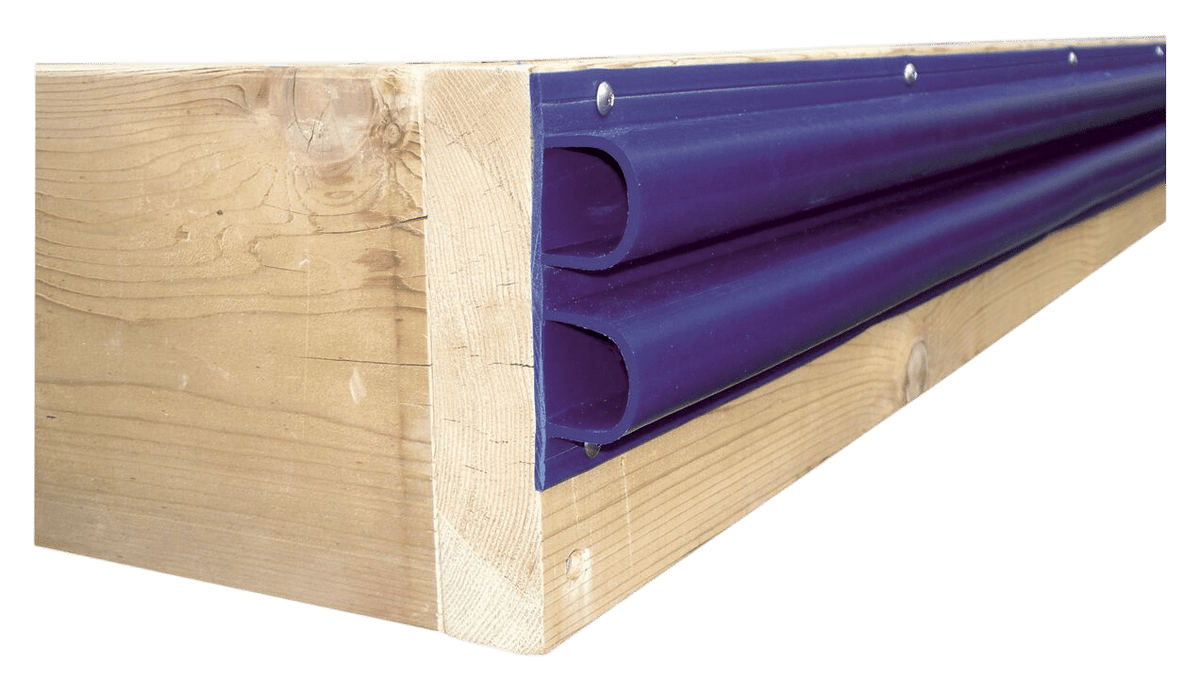 Dockedge Stegkante Doppeltes D-Profil marineblau 2,4 m