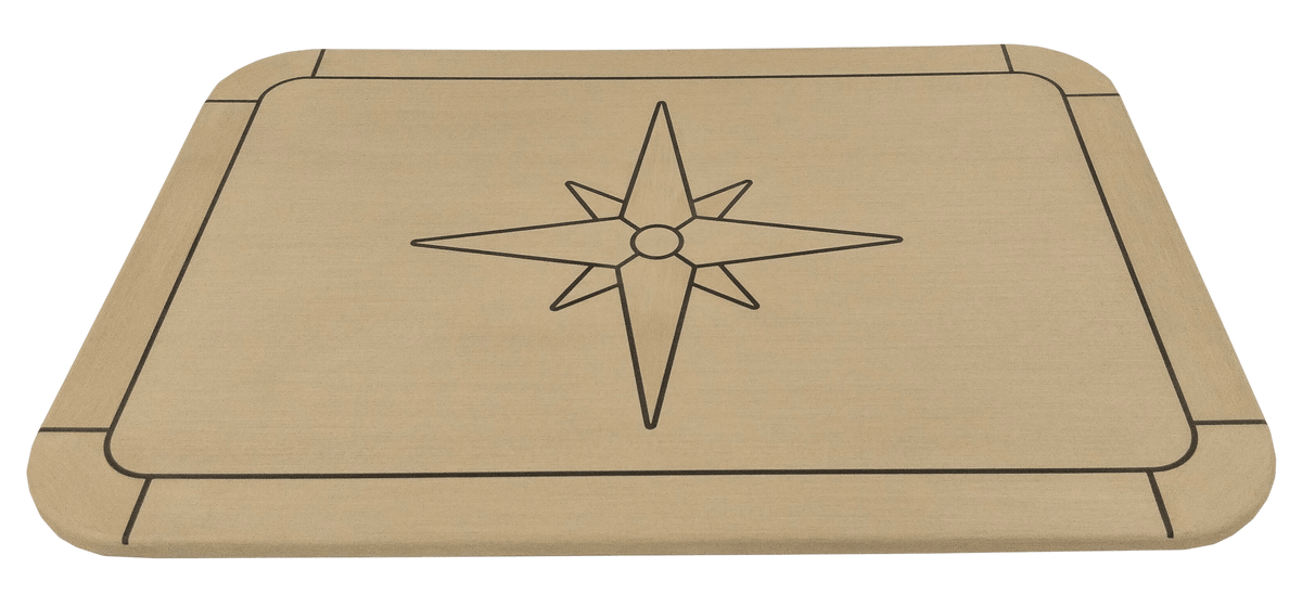 Eude Tischplatte Eco Teak Classic soft 51 cm x 75 cm