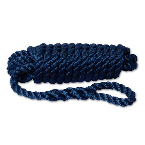 Hollex Fenderleine 10mm marineblau 3-schlägig L=1,5m (2)