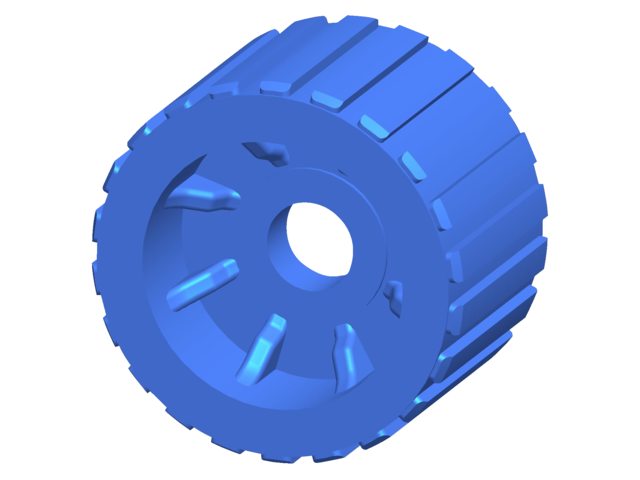 Talamex Führungsrolle PU L 70 mm Ø110 mm Achse 22,5 mm