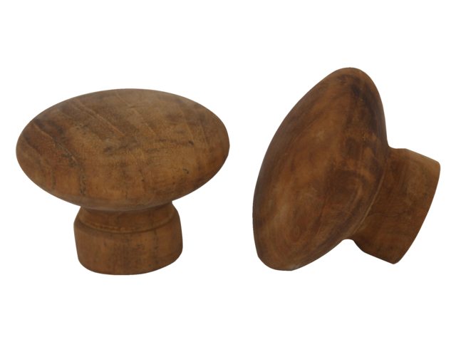 Eude Knop voor deur of lade Ø 5 x 3,8 cm (paar)