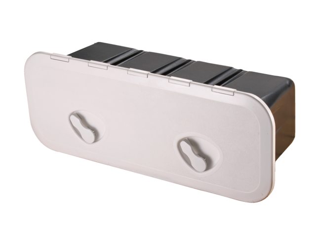 Trennluke mit Kasten 243 x 607 x 182 mm
