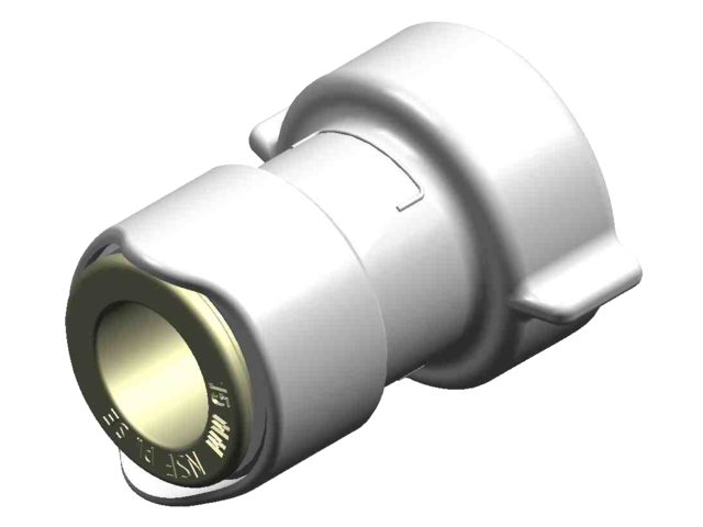 Whale WX1542 Adapter 3/4" BSP 15 mm Innengewinde (2 Stk.)