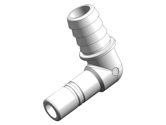 Whale WX1592 Winkeladapter 90° 3/8" - 15 mm (2 STK)