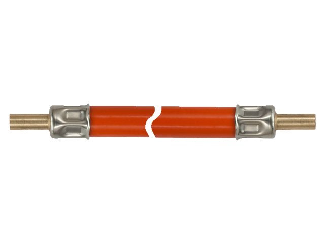 Talamex Gas-Verlängerungsschlauch 80 cm 2 x 8 mm Rohr glatt