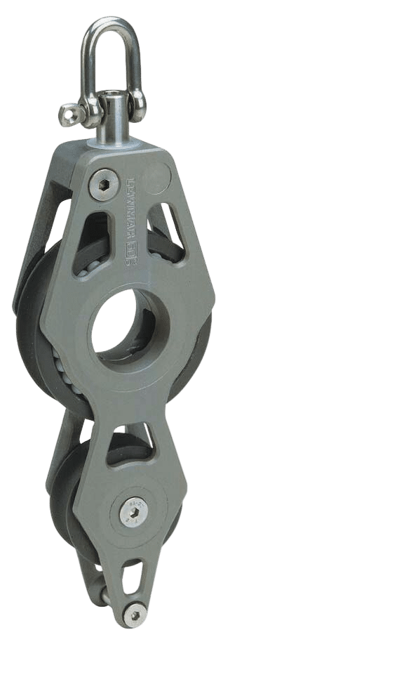 Lewmar Violinenblock mit Bügel 60/40 mm