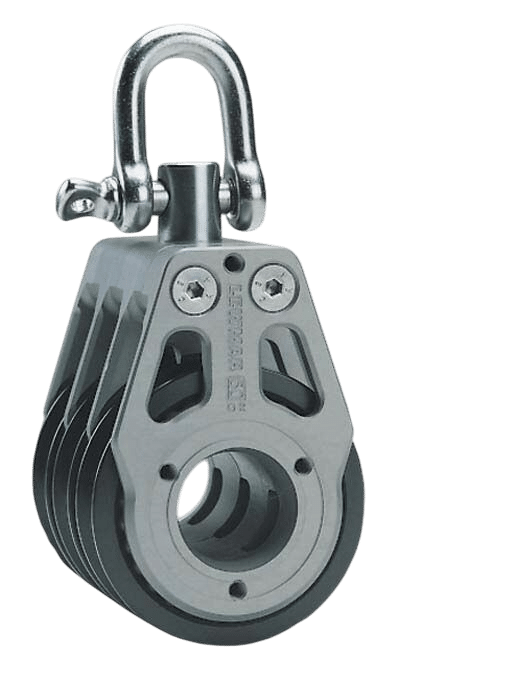 Lewmar Block 80 mm dreifach (LL), 29901813BK