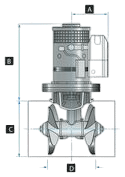 Lewmar Bugstrahlruder TT250 8,0 kW 24 V GEN2