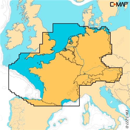 C-MAP Speicherkarte REVEAL X - Nordwesteuropa