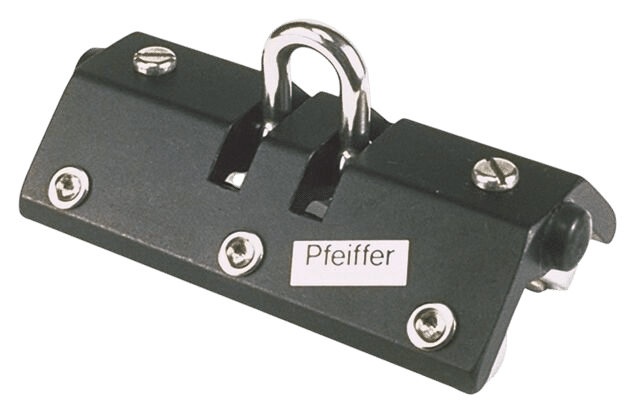 Pfeiffer Vorläuferschlitten für 36 mm Schiene 6-Rollen