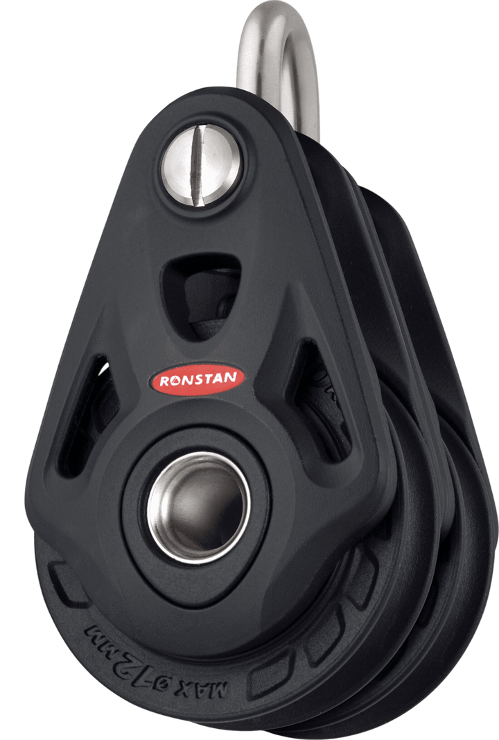 Ronstan Serie 60 Core Doppelblock m. Schnappschäkel RF64202