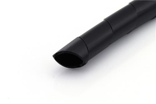 Ripca Spiralband schwarz ø12-100mm 25m