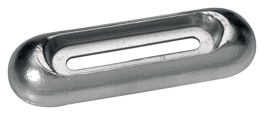 Talamex Rumpfanode Aluminium anschraubbar 1 kg 320 x 65 x 35 mm