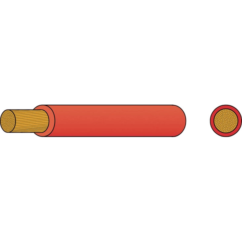 Automarine Accukabel geïsoleerd 95 mm² rood (10 m)