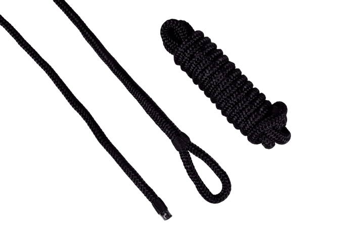 Talamex Fenderleine Polyester/Polypropylen – 12 mm × 2,5 m – schwarz – 2 Stück