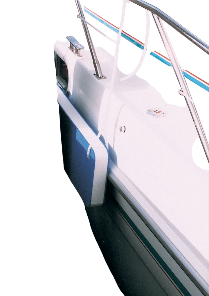 Talamex PE Flachfender 2 blau