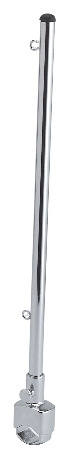 Talamex Flaggenstock 35 cm mit Relinghalterung