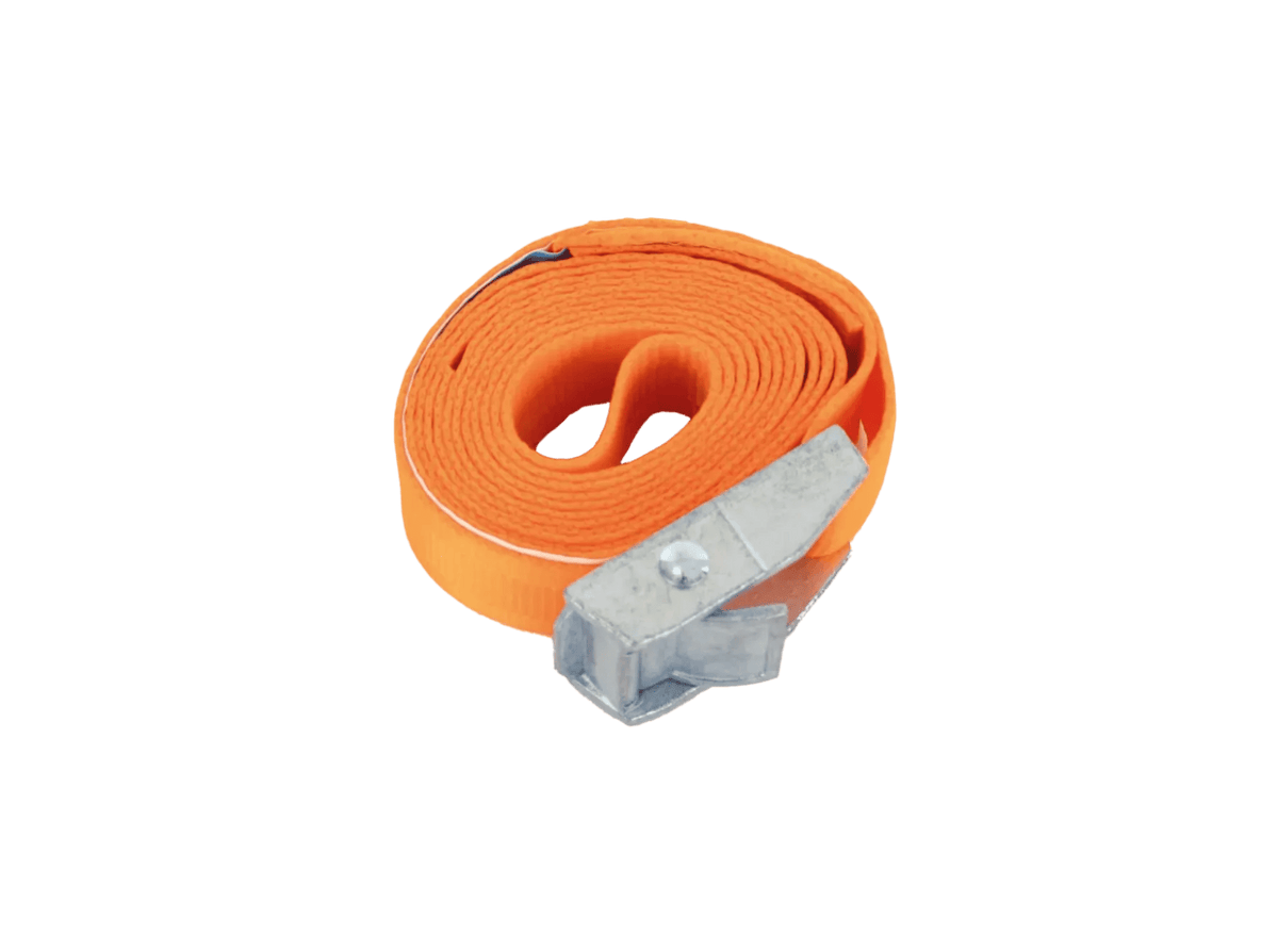 Talamex Spanngurt mit Klemmschloss 25 mm 1,5 m orange
