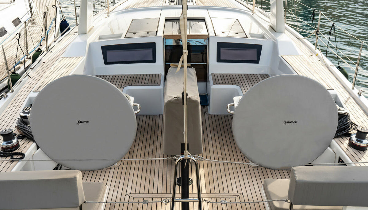 Talamex Lenkradabdeckung Premium 710 mm grau