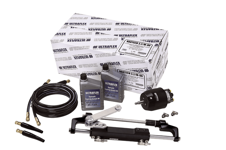 Ultraflex NAUTECH 1.1/M-90 hydraulisches Lenksystem für Außenbordmotoren bis 300 PS UC128-OBF/1