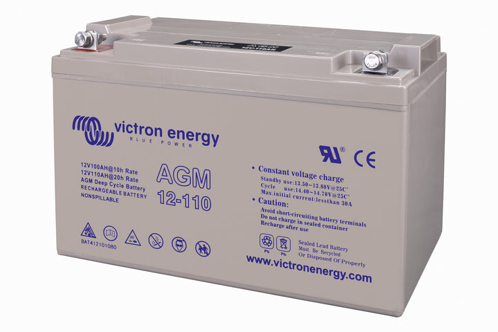 Victron AGM Deep Cycle Batterie 110Ah