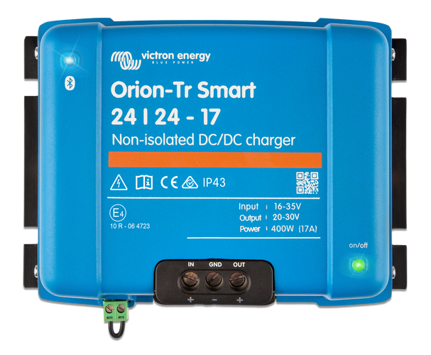 Victron Orion-Tr Smart DC-DC-Ladegerät 24/24-17A 400W Nicht isoliert