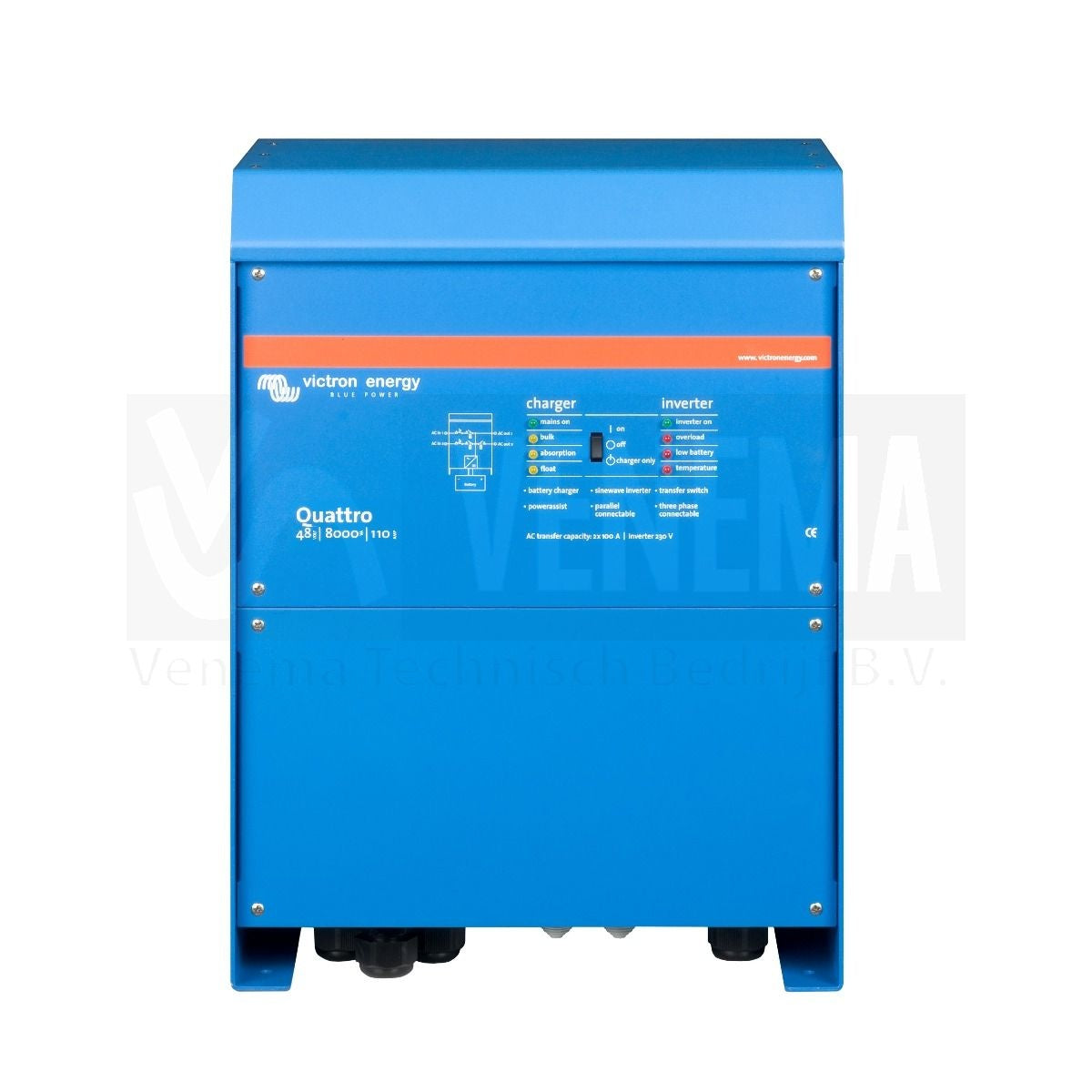 Victron Quattro 24V 3000W 70-50/50A – afbeelding 2