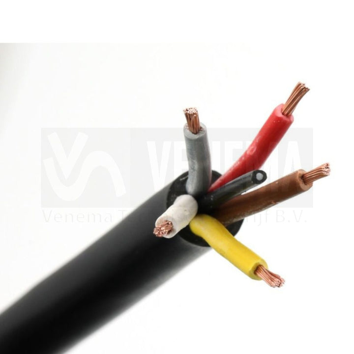 Ripca Mehrfachkabel rund 5x1,0mm² - 50 Meter