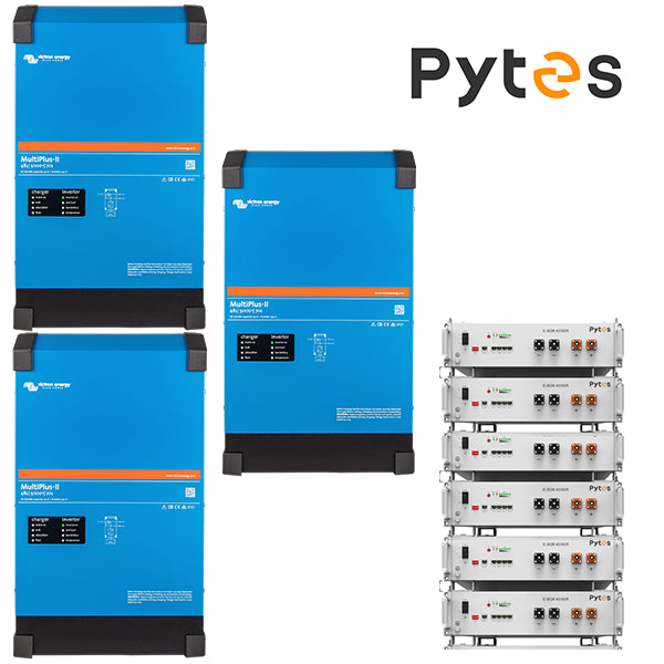 3-Phasen-Paket Pytes 15 kVA – 30 kWh