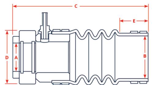 PSS Seal PRO asafdichting ø35mm - koker 1¾″ (45mm)